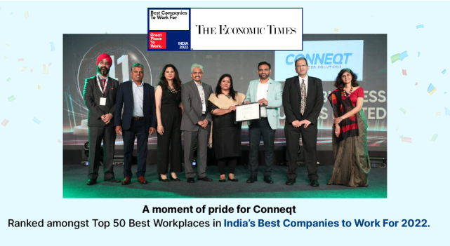We are ranked in Top 50 amongst India’s Best Companies to work for 2022